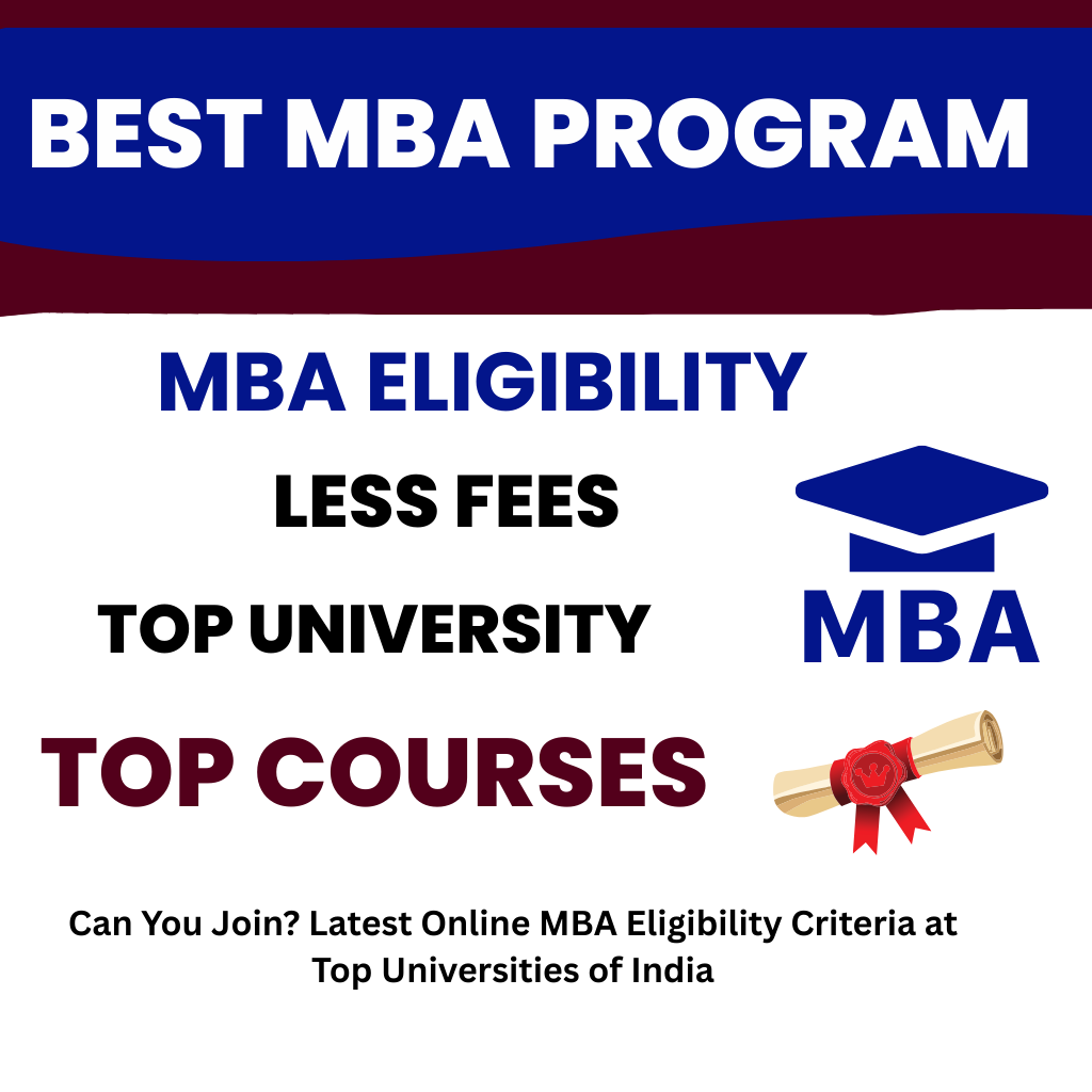 Online MBA Eligibility Criteria