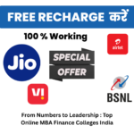 Top Online MBA Finance Colleges India